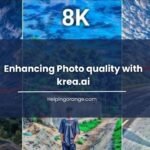 Enhancing Photo quality with krea.ai