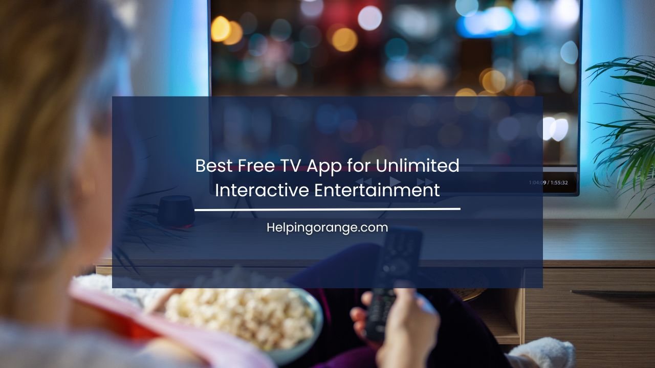 Best Free TV App for Unlimited Interactive Entertainment